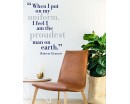 When I Put on My Uniform - I Am the Proudest man office wall decor - living room wall art